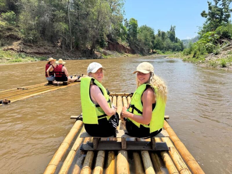 Chiangmai : Sticky waterfalls,Bamboo rafting,Dantewada cafe - The Main Event: Bua Tong Sticky Waterfalls
