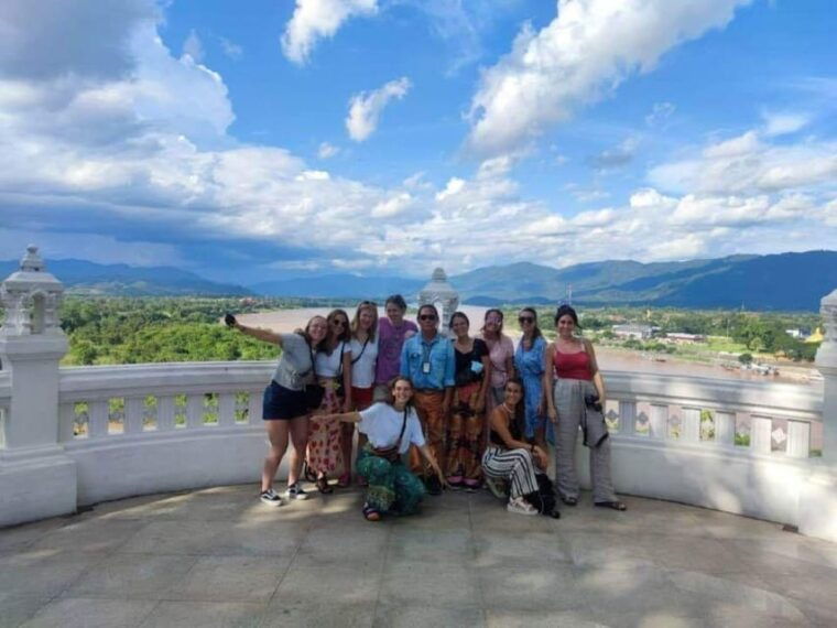 Chiangrai Full Day: Popular 7 Location +Free! Opium M Ticket - Wat Rong Suea Ten (Blue Temple)
