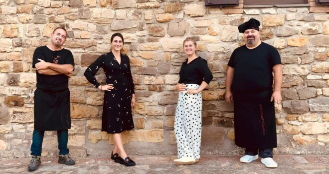 Chianti Classico Wines With Seasonal Farmers Dishes - Pick Spontaneous Herbs for Dishes