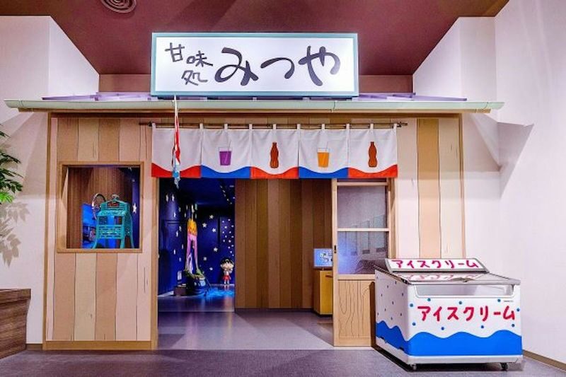 Chibi Maruko-chan Land Ticket in Shizuoka - Manga pages and Momoko Sakura’s autographs