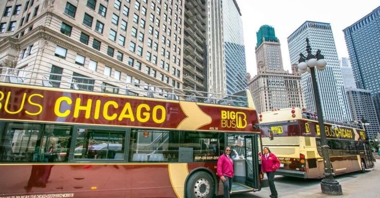Chicago: 360 CHICAGO Deck & Big Bus Hop-on Hop-off Tour - City Exploration