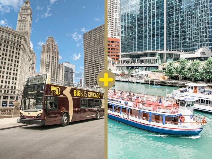 Chicago: Architecture River Cruise & Hop-on Hop-off Bus Tour - Included Activities