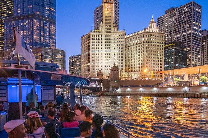 Chicago by Night: 90 Minute River and Lakefront Cruise - Landmarks and Points of Interest