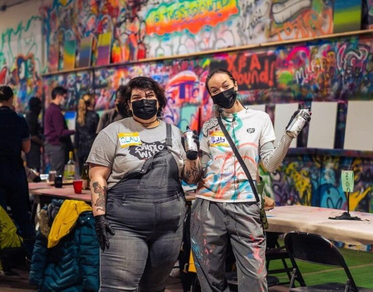 Chicago: BYOB Spray Paint and Sip - Explore Street Art
