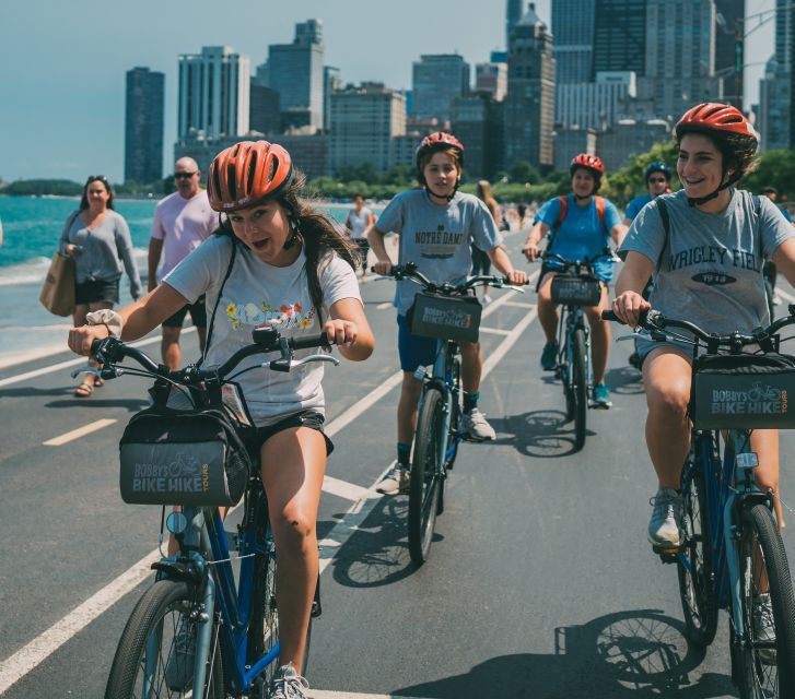 Chicago: Downtown Family Food Tour by Bike With Sightseeing - Tour Overview