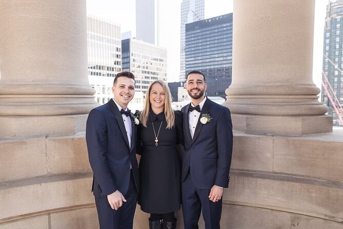 Chicago Elopement Package W/ Officiant, Photography, Transport - Personalized Experience Options