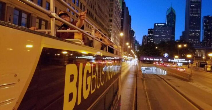 Chicago: Guided Sunset Tour by Open-Top Bus - Tour Details