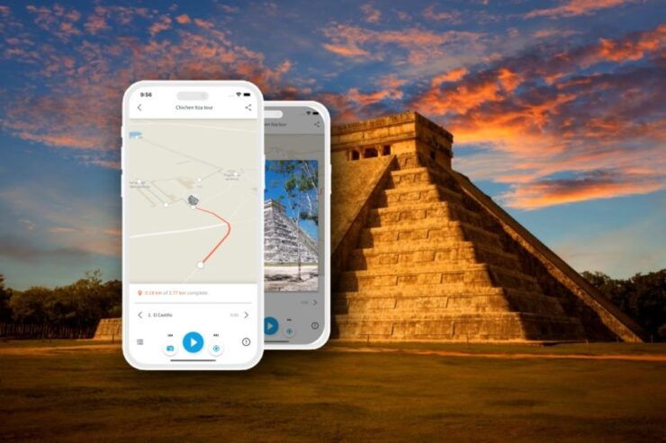 Chichen Itza Audioguide Mobile App En Français - Overview of Chichen Itza Audioguide App