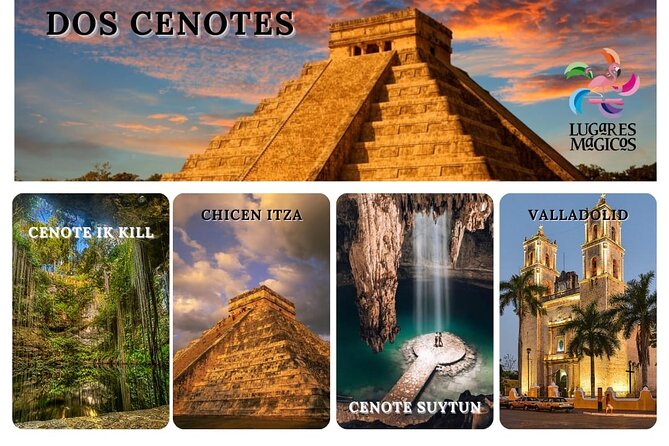 Chichen Itza Cenote Suytun & Cenote Ik Kil Valladolid - Overview and Tour Highlights