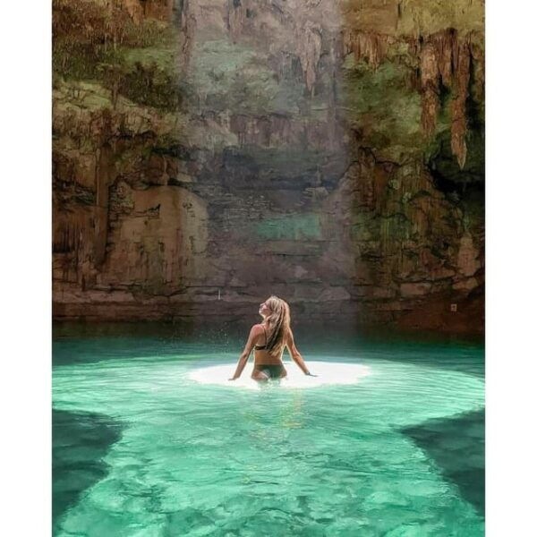 Chichen Itza PRIVATE TOUR (Lunch and Cenote Suytun) - Cenote Suytun Swim