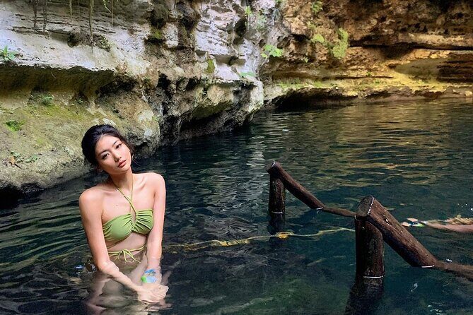 Chichen Itza Tour, Cenote Saamal, Valladolid & Buffet Lunch from Cancún - Refreshing in Cenote Saamal