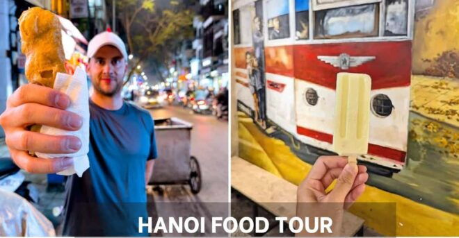 Chilling With Private Hanoi Food Tour & Train Street Visit - Culinary Exploration