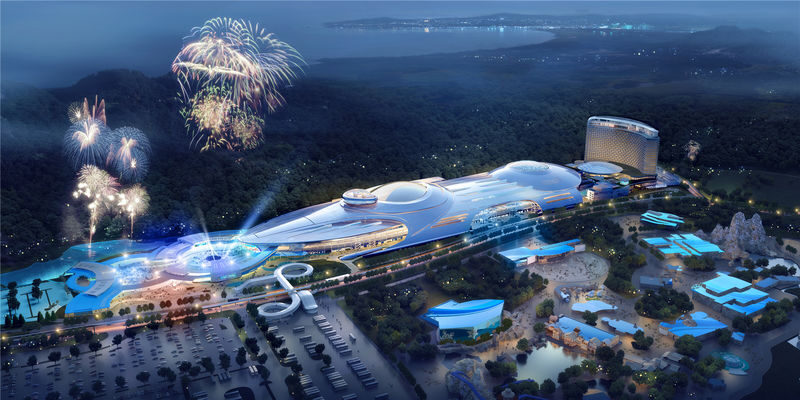 Chimelong Spaceship Park, Zhuhai - Chimelong Spaceship Park at a glance