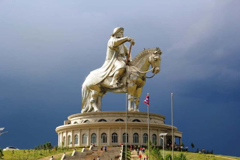 Chinggis statue, Terelj NP Gobi by train Visit World energy - The Experience at a Glance