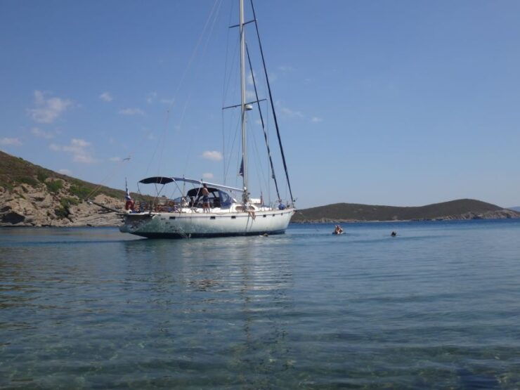 Chios: Sailing Boat Cruise to Oinouses With Meal & Drinks - Flexible Booking and Payment Options