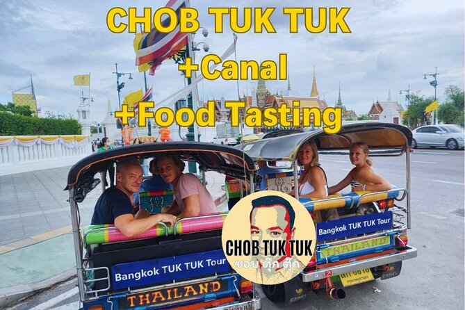 CHOB TUK TUK Canal Food Tasting - Booking Information and Contact Details