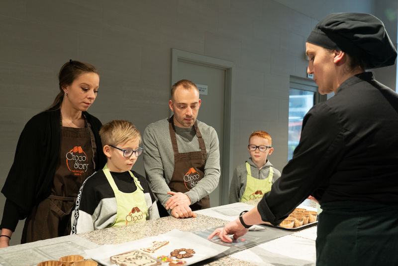 Choco-Story Brussels Chocolate Workshop with Museum Visit - A workshop that puts your hands to work