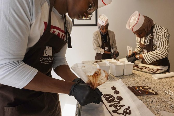 Chocolate Workshop and Self-Guided Museum Visit at Choco-Story in Brussels - Sample Menu