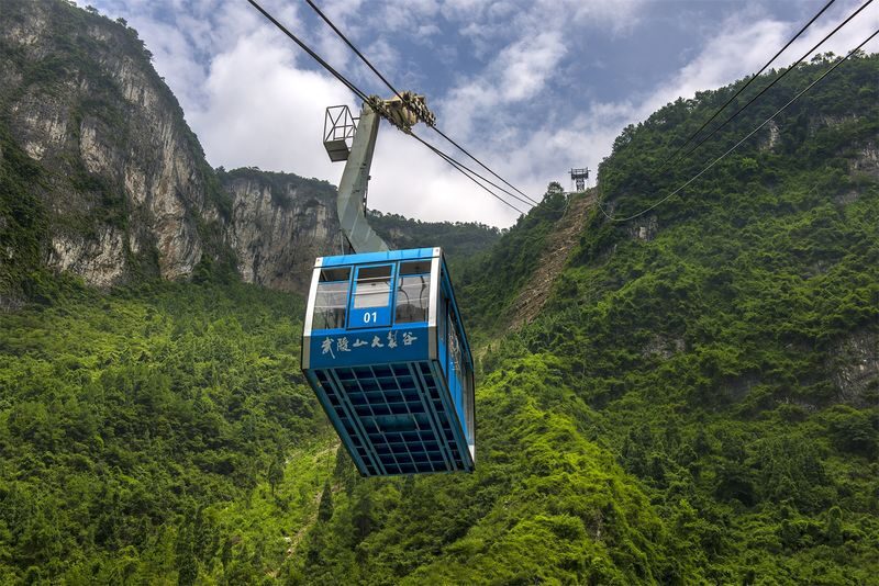 Chongqing 816 Nuclear Plant & Wuling Mountain Grand Canyon Full-Day Small Group Tour - Wuling Mountain Grand Canyon as the natural counterpoint