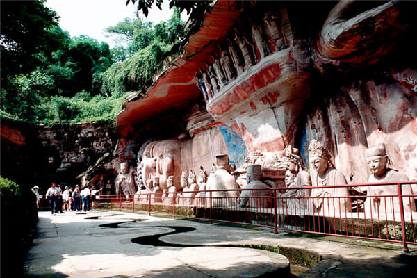 Chongqing Dazu Rock Carvings - Baodingshan, Beishan or both?