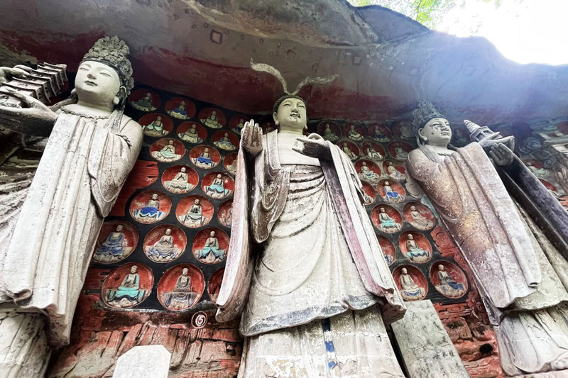 Chongqing Dazu Rock Carvings Small Group Day Trip (8 people) - Beishan: a close look at a long cliff of carvings