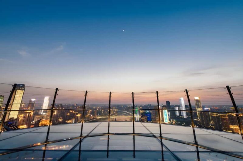 Chongqing: Exploration Skywalk Ticket at Raffles City - Good To Know