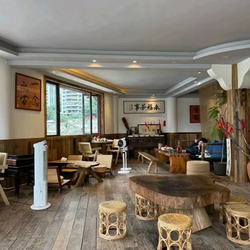 Chongqing Fulai Tea Affairs - Tea, quiet corners, and the temple next door