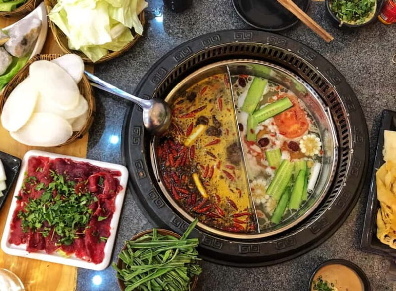 Chongqing: Hotpot Lunch & Teahouse Experience - The Light Rail Train Passing Through a Building