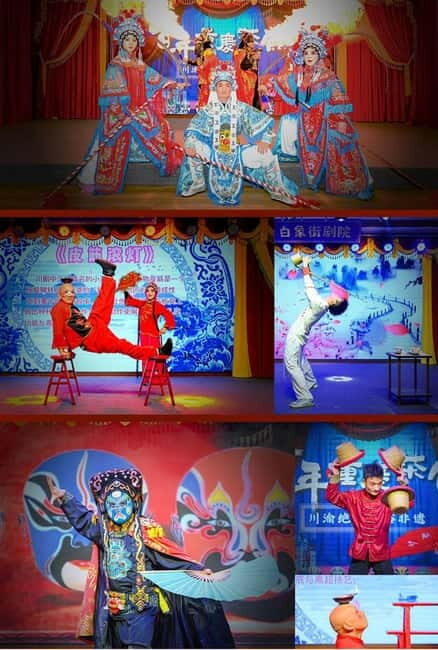 Chongqing: Hotpot Lunch & Teahouse Experience - The Century-Old Chongqing Teahouse & Opera Show