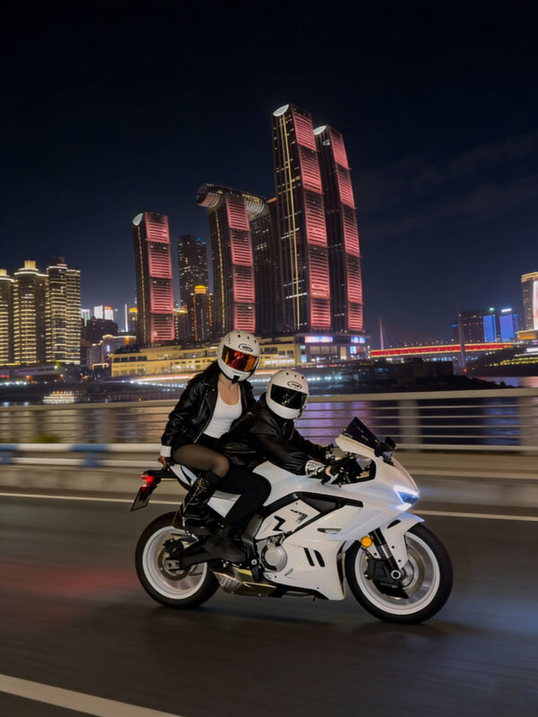 Chongqing Internet-famous Motorcycle Photo & Video Experience - A Chongqing night shoot, not a sightseeing tour