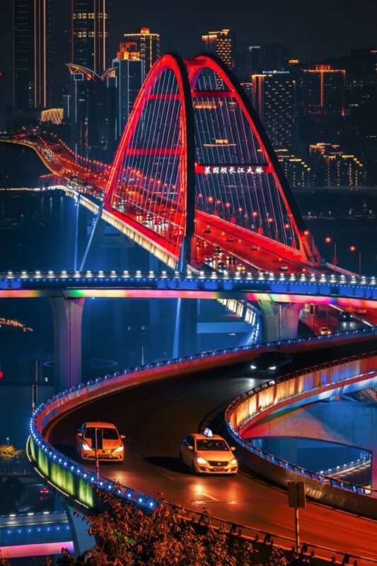 Chongqing Night View City Highlights Tour - Four angles on Chongqing after dark