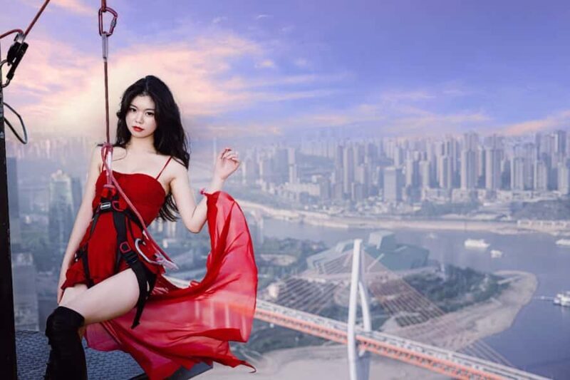 Chongqing: Tian Tai 131 Observation Deck Ticket - The Sky Deck: 262 Meters Above Chongqing