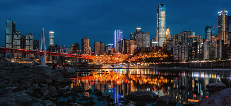Chongqing Two Rivers Tour - The view is the main value, not the length