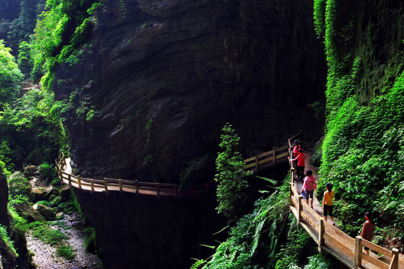 Chongqing Wulong +Fairy Mountain+Longshui Gorge Day Tour - Optional after dark: Impression Wulong