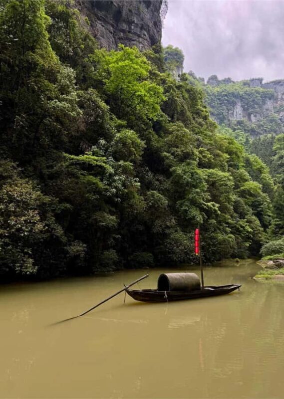 Chongqing: Wulong Karst Wonders & Hongya Cave Day Trip - Evening at Hongya Cave