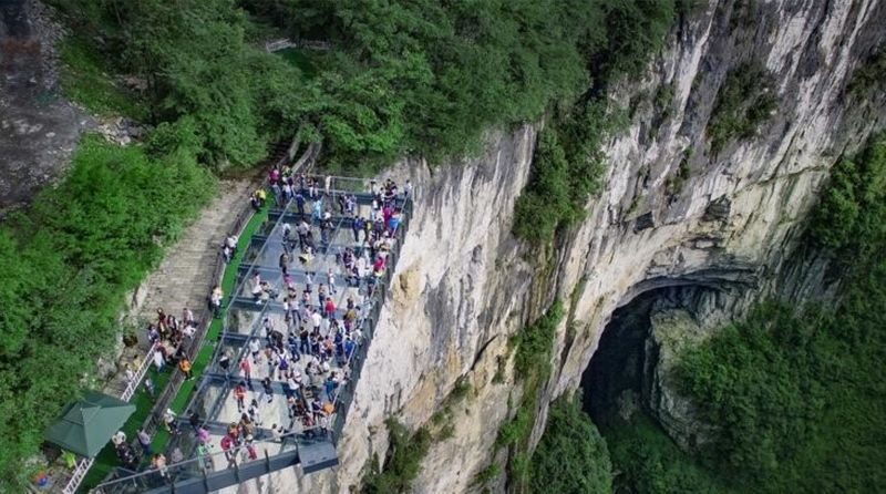 Chongqing Wulong Three Natural Bridges & Longshuixia Fissure & Chiyou Jiuli City 2-Day Pure Tour - Day two: Miao architecture at Chiyou Jiuli City