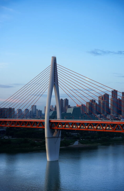 Chongqing Yangtze River and Qianximen Bridge Cruise - The view: lights, bridges, and riverfront