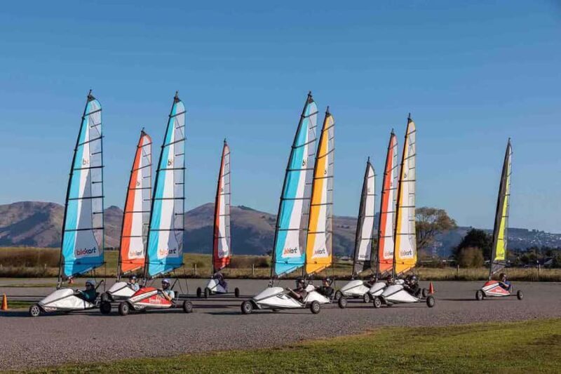 Christchurch: Blokart Land-sailing - The Guides and Safety Measures