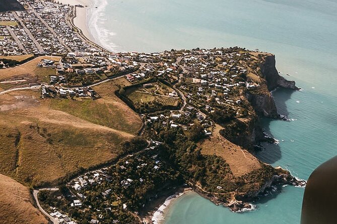 Christchurch City Scenic Flight - Pass by Port Hills
