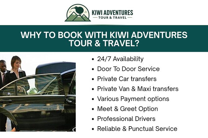 Christchurch INTL Airport Van Transfer to City Minimum 4 persons - What to Expect: A Step-by-Step Breakdown