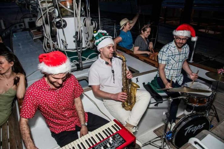 Christmas Holiday Lights Cruise Aboard Schooner America 2.0 - Experience Highlights