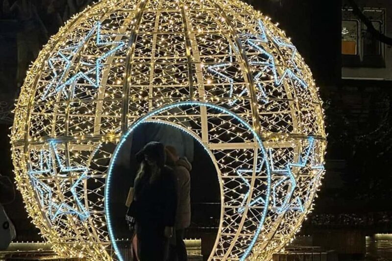 Christmas Lights Taxi Tour with Hotel Pickup - The Experience Inside the Taxi