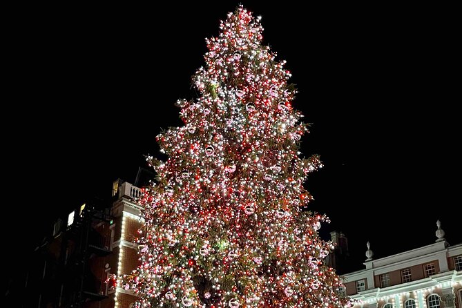 Christmas Lights Walk of Central London - Route Highlights and Landmarks