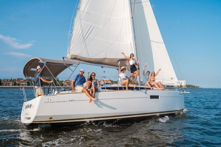 CHS: Private Luxury Sunset Sail on Charleston Harbor - Experience