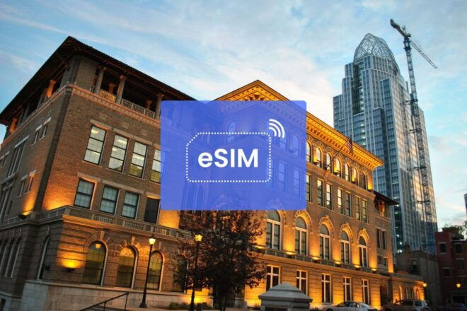 Cincinnati: Us/ North Americas Esim Roaming Mobile Data Plan - Directions for Activating the E-Sim Plan