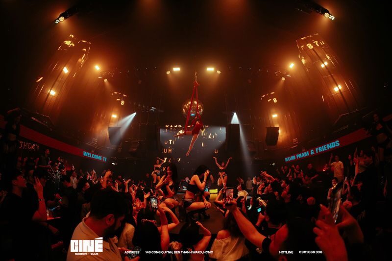 CINE Saigon: Premium Nightlife, Live Shows & DJ Party Experience - Themed nights and music
