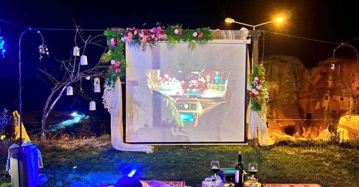 Cinema Night in Cappadocia: Outdoor or Cave Experience - Key Points