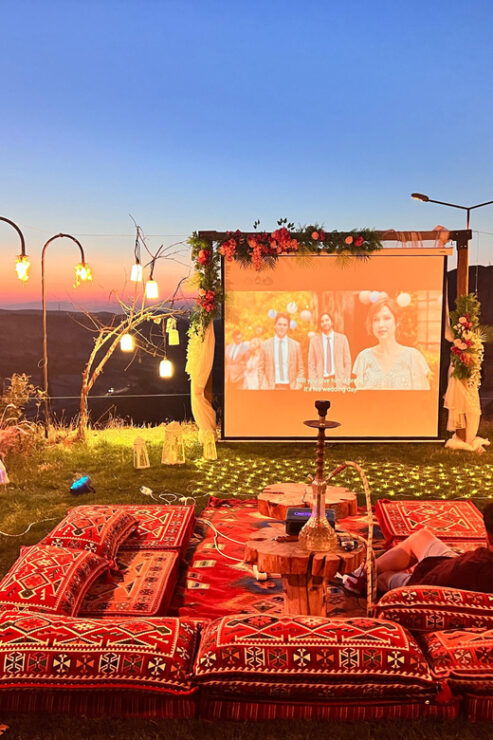 Cinema Night in Cappadocia: Outdoor or Cave Experience - Outdoor Cinema Experience