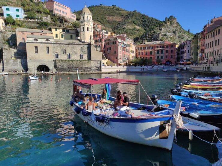 Cinque Terre: Morning Boat Tour With Breakfast and Brunch - Tour Details