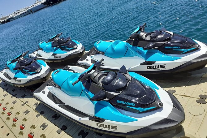 Circuit 30 Minutes by Jet Ski Playa Den Bossa. - Location and Points of Interest